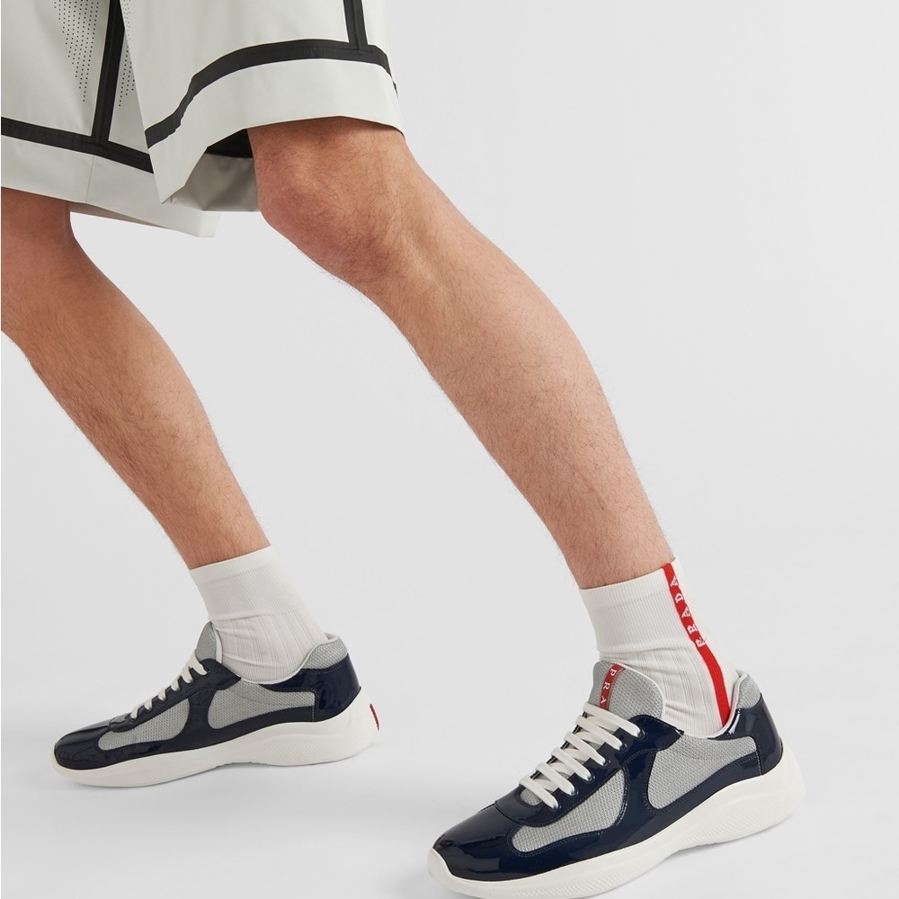 Prada Shoes America's Cup Low Top Sport  Sneakers Men's Size 9.5 US